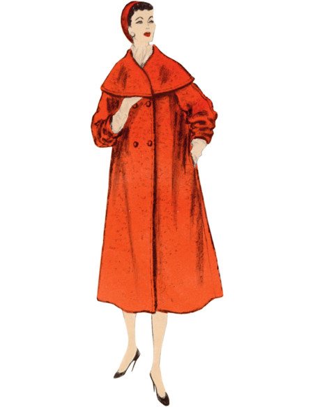 Mantelpatroon - Vogue 1977
