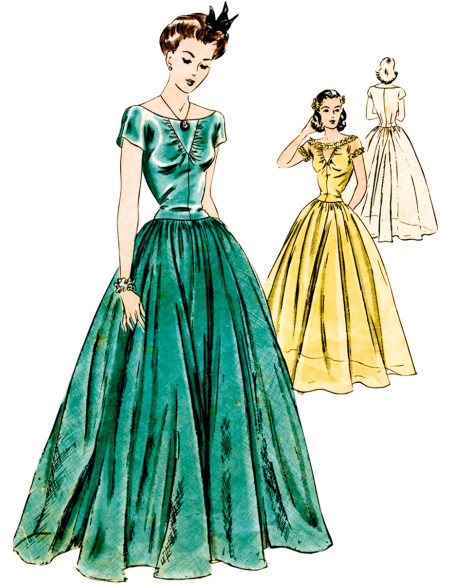 Jurkpatroon - Vogue 2001