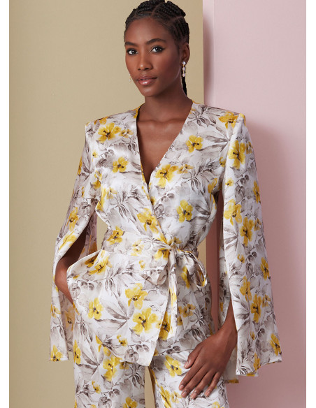 Bovenstukpatroon, kamerjas en broek - Vogue 2020