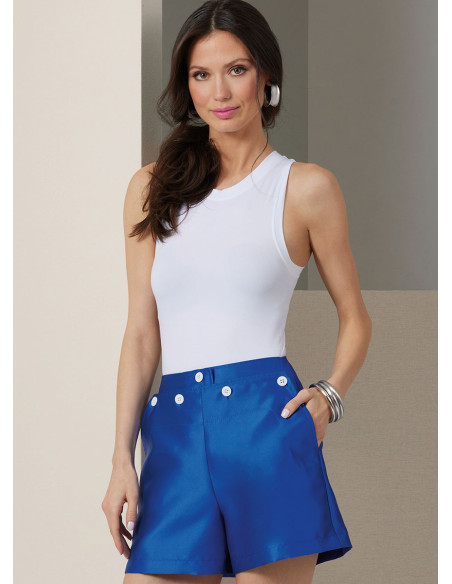 Patroon voor korte broek of pantalon - Vogue 2034