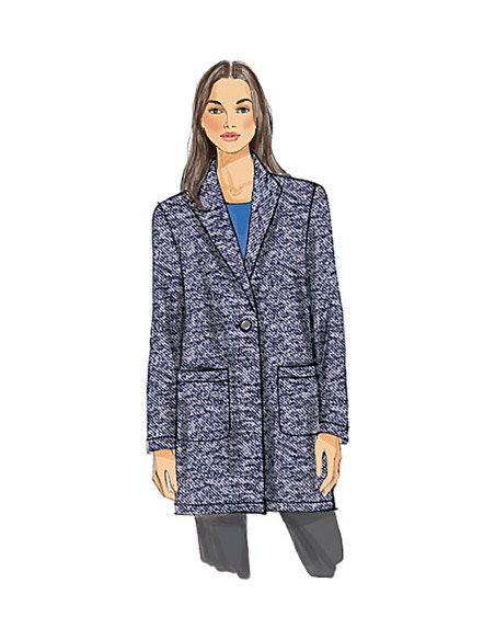 Jas patroon - Vogue 9133