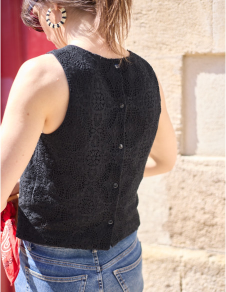 Archipel top patroon - Atelier Scämmit
