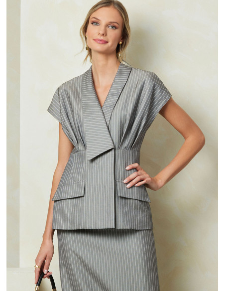 Hoge top patroon - Vogue 2097