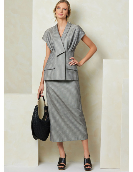 Hoge top patroon - Vogue 2097