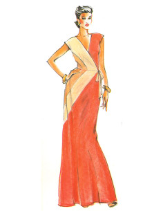 Vintage jurkpatroon - Vogue 2100 2