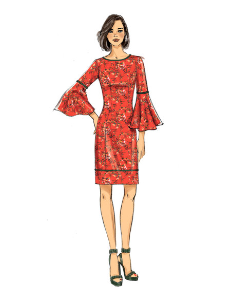 Jurkpatroon - Butterick 6624