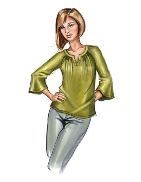 Bovenstuk patroon - Butterick 6632