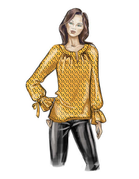 Bovenstuk patroon - Butterick 6632