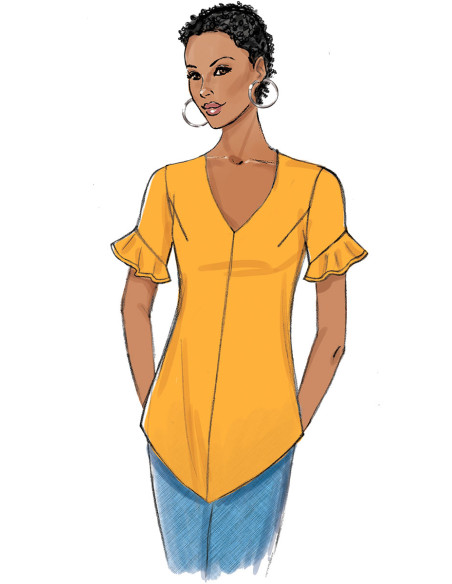 Bovenstuk patroon - Butterick 6663