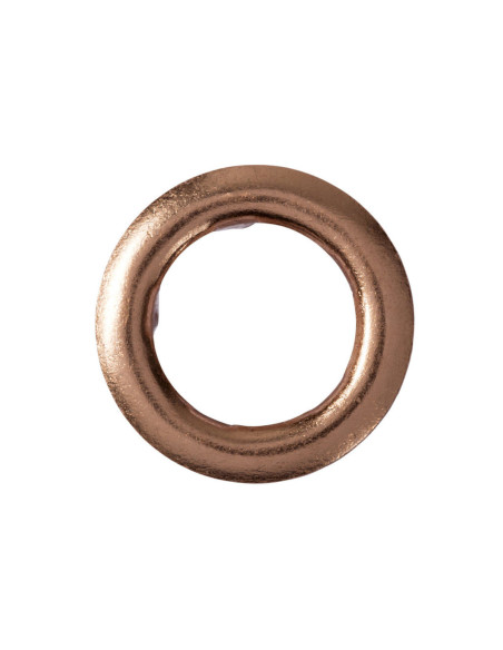 Doos met 10 koperen jersey drukknoopjes met gereedschap 10 mm