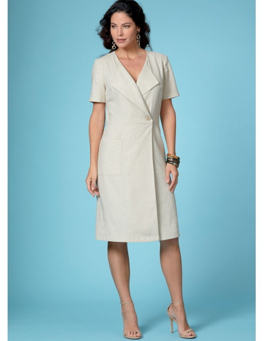 Bovenstuk, jurk, rok en broek patroon - Butterick 6670