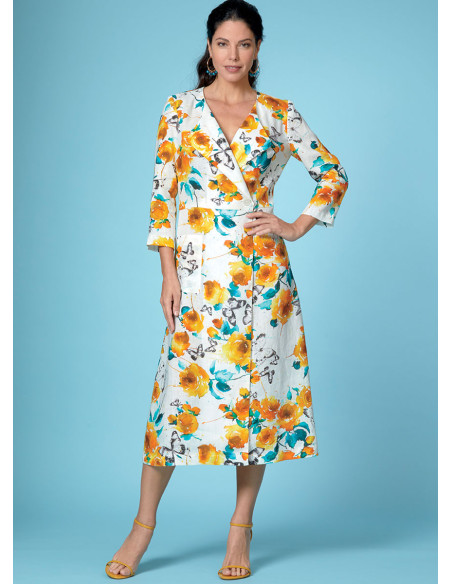 Bovenstuk, jurk, rok en broek patroon - Butterick 6670