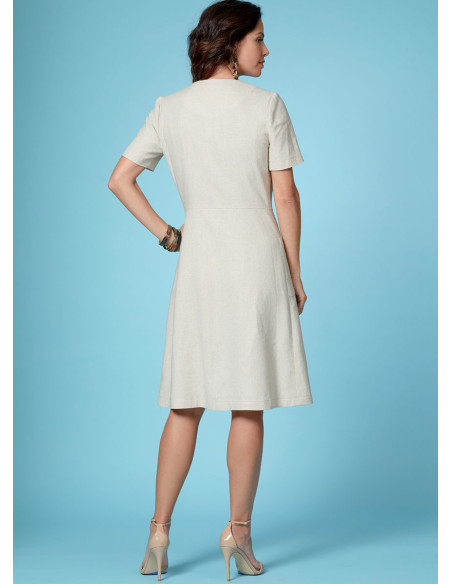 Bovenstuk, jurk, rok en broek patroon - Butterick 6670