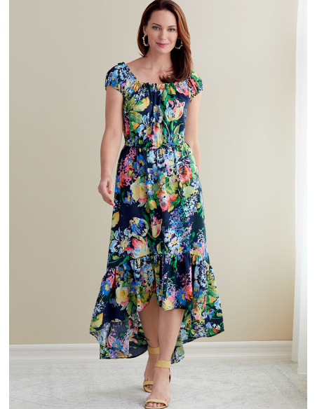 Jurkpatroon en riem - Butterick 6757