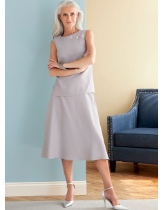Jas, jurk, top, rok en broek patroon - Butterick 6796 2