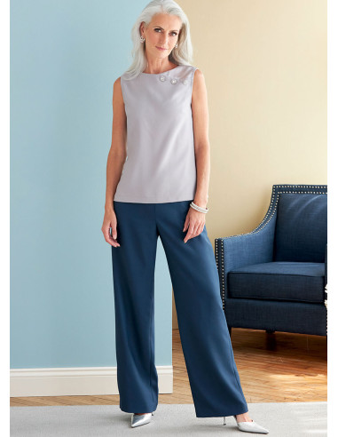 Jas, jurk, top, rok en broek patroon - Butterick 6796