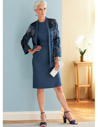 Jas, jurk, top, rok en broek patroon - Butterick 6796