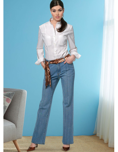 Jeans- en broekpatroon - Butterick 6800