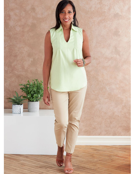 Bovenstuk patroon - Butterick 6801