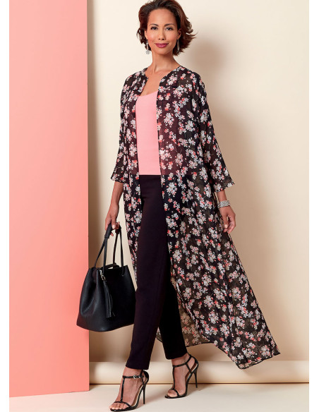 Jas, jurk en broek patroon - Butterick 6802