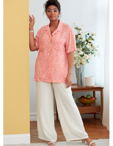 Overhemdpatroon - Butterick 6846