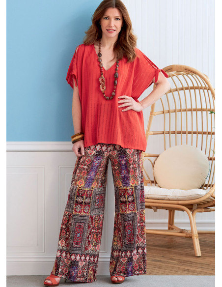 Patroon voor tuniek en jurk - Butterick 6853