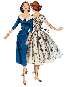 Jurkpatroon en riem - Butterick 6870