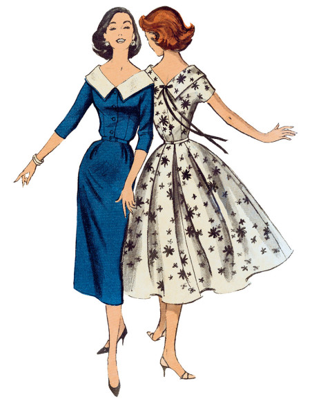 Jurkpatroon en riem - Butterick 6870