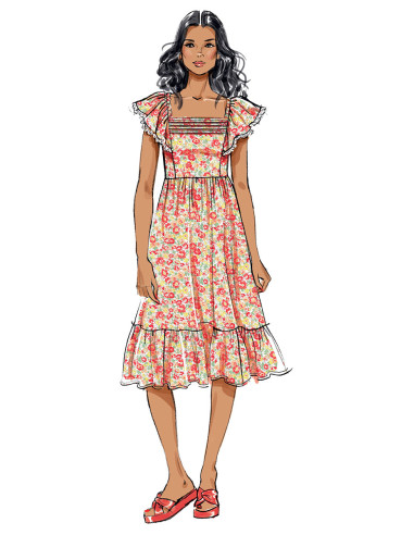 Jurkpatroon - Butterick 6872