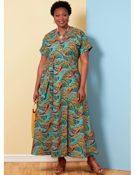 Jurk- en riempatroon - Butterick 6873