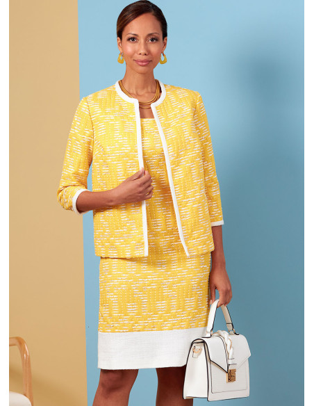 Jas, jurk, top, broek patroon - Butterick 6882