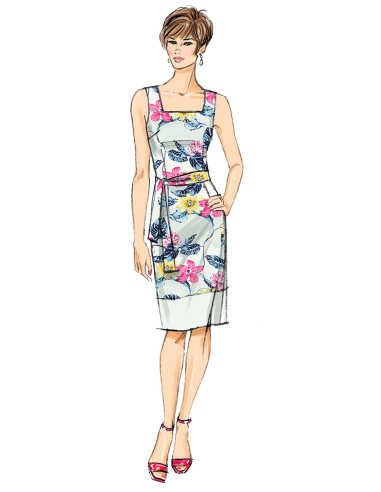 Jas, jurk, top, broek patroon - Butterick 6882