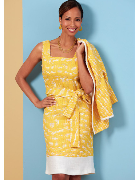 Jas, jurk, top, broek patroon - Butterick 6882