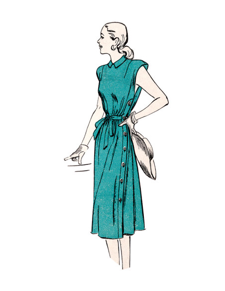 Jurkpatroon - Butterick 6889