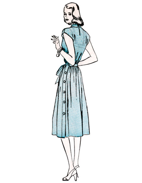 Jurkpatroon - Butterick 6889