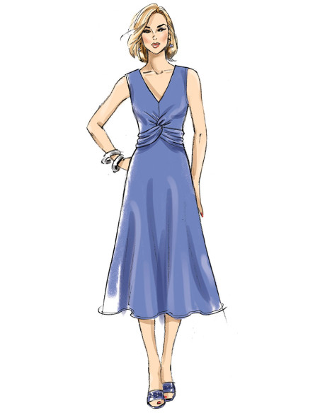 Jurkpatroon - Butterick 6893