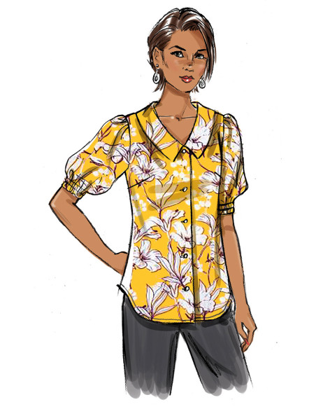 Bovenstuk patroon - Butterick 6895