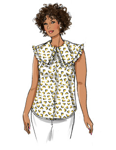 Bovenstuk patroon - Butterick 6896 2