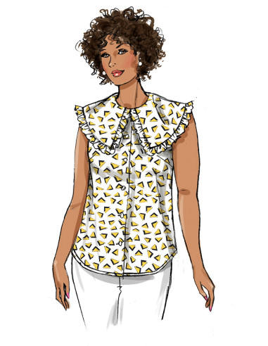 Bovenstuk patroon - Butterick 6896