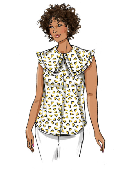 Bovenstuk patroon - Butterick 6896