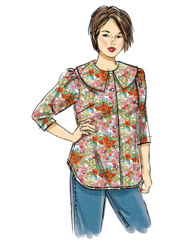 Bovenstuk patroon - Butterick 6896