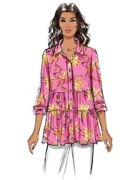 Bovenstuk patroon - Butterick 6897