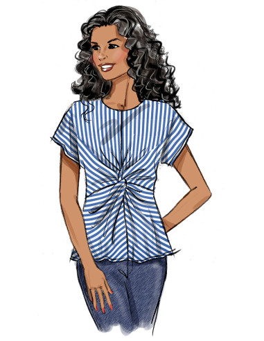 Bovenstuk patroon - Butterick 6899