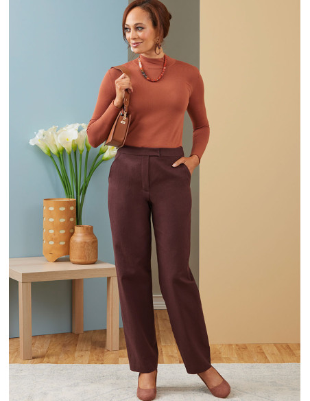 Broekpatroon met riem - Butterick 6910