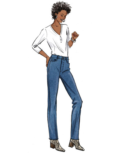 Jeanspatroon - Butterick 6911