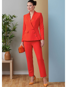 Jas- en broekpatroon - Butterick 6915