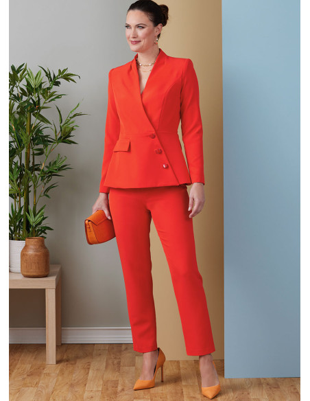 Jas- en broekpatroon - Butterick 6915
