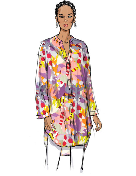 Patron de haut et tunique - Butterick 6929