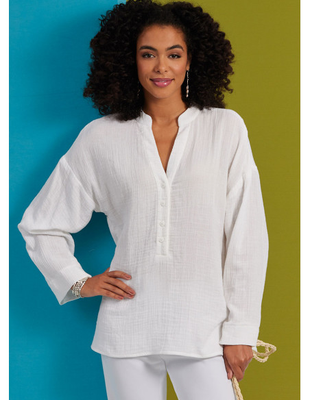 Patroon voor top en tuniek - Butterick 6929