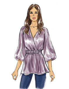 Bovenstuk patroon - Butterick 6930 2